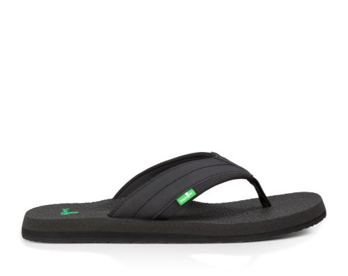 Sanuk Beer Cozy 2 - Sanuk Flip Flops Mens Black - Philippines OFYDTS710